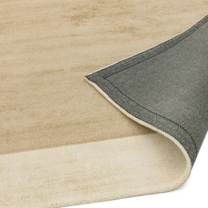 Tappeto Blade Border geometrico beige e tortora