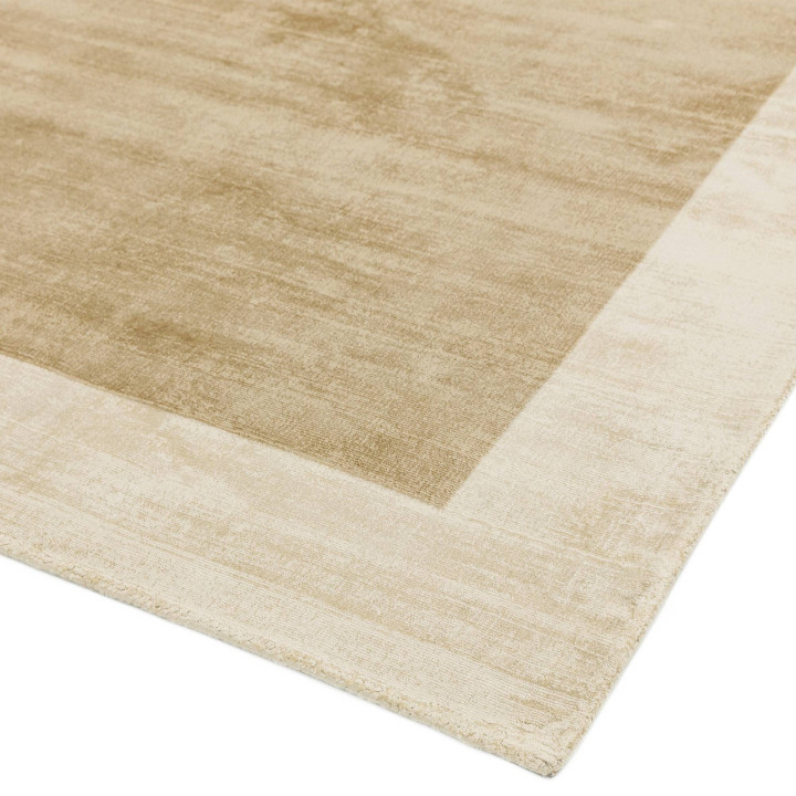 Tappeto Blade Border geometrico beige e sabbia 2