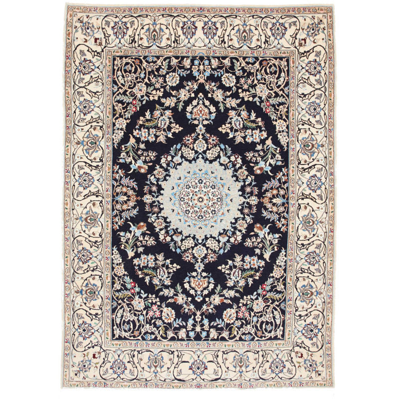 Nain 9la 167x236 Cm Nain 9la, Persia, Hand-carded Wool And