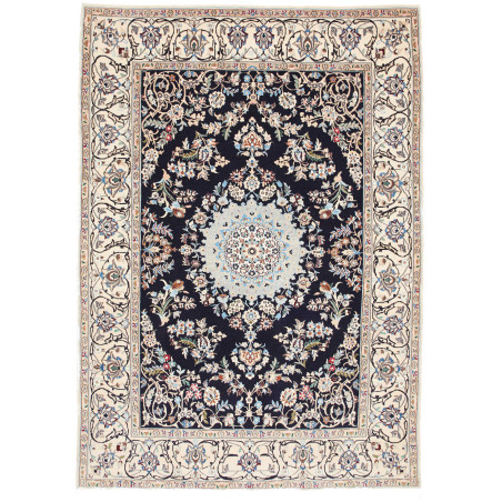 Nain 9la 167x236 Cm Nain 9la, Persia, Hand-carded Wool And