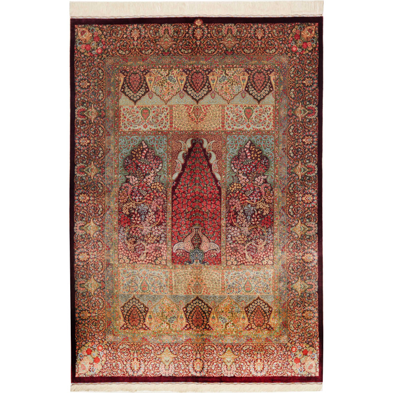 Ghom Silk 139x200 Cm Ghom Silk, Persia, 100% Silk,