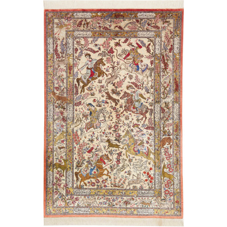 Ghom Silk 132x200 Cm Ghom Silk, Persia, 100% Silk