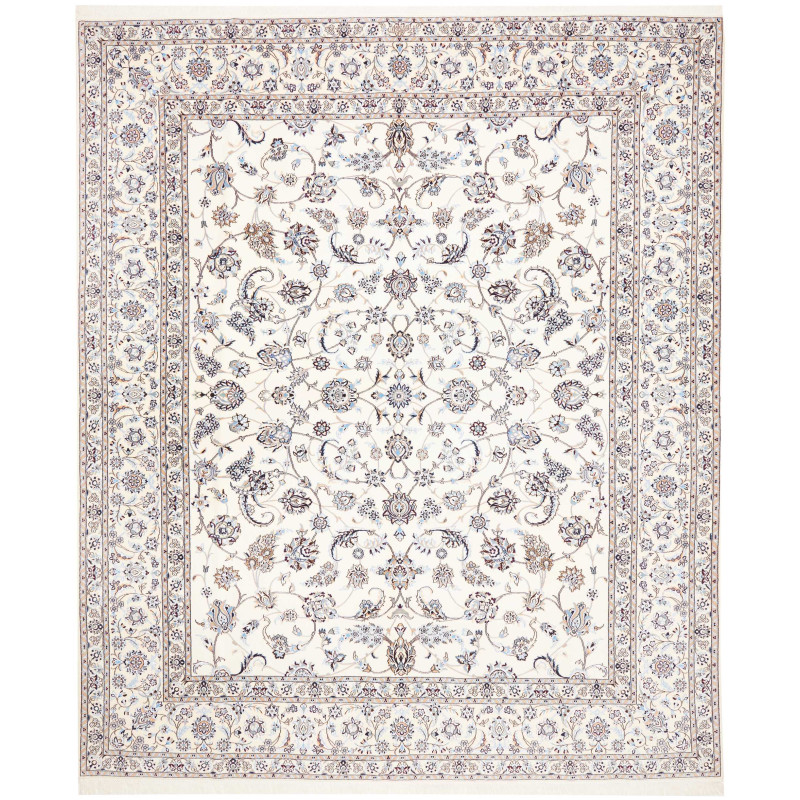 Nain 6la 255x307 Cm Nain 6la Persia Hand-spun Wool And Silk