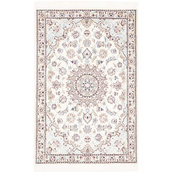Nain 9la 81x125 Cm Nain 9la, Persia, Hand-carded Wool And