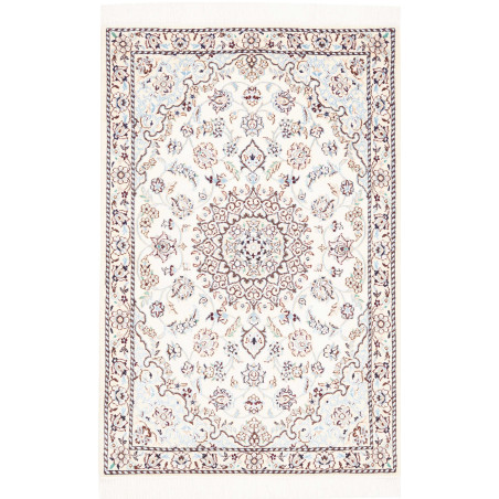 Nain 9la 81x125 Cm Nain 9la, Persia, Hand-carded Wool And