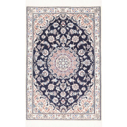 Nain 9la 81x120 Cm Nain 9la Persia Hand-carded Wool, Silk,
