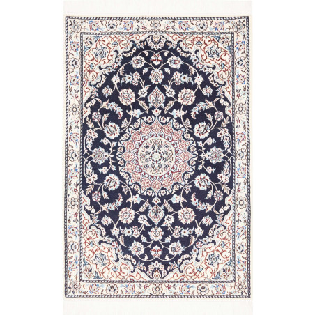 Nain 9la 81x120 Cm Nain 9la Persia Hand-carded Wool, Silk,