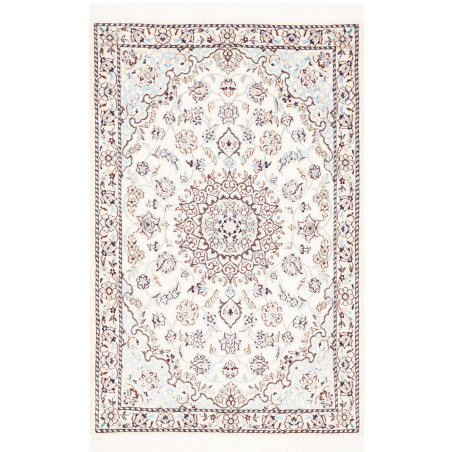 Nain 9la 80x124 Cm Nain 9la, Persia, Hand-carded Wool And