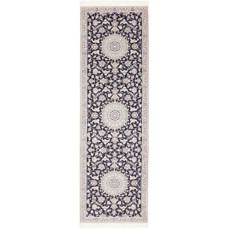 Nain 9la 92x294 Cm Nain 9la, Persia, Hand-carded Wool And