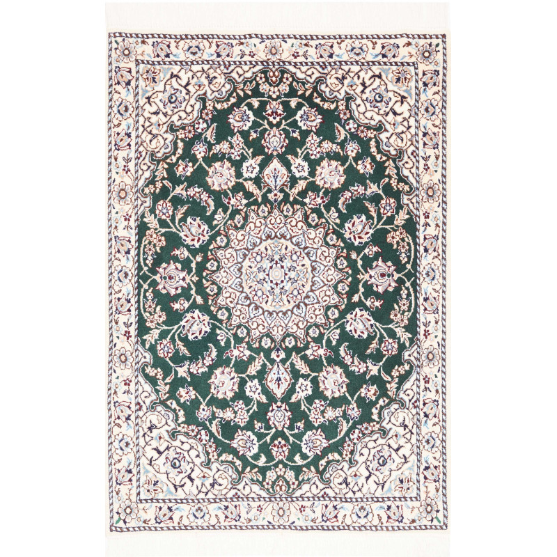 Nain 9la 80x116 Cm Nain 9la, Persia, Hand-carded Wool And