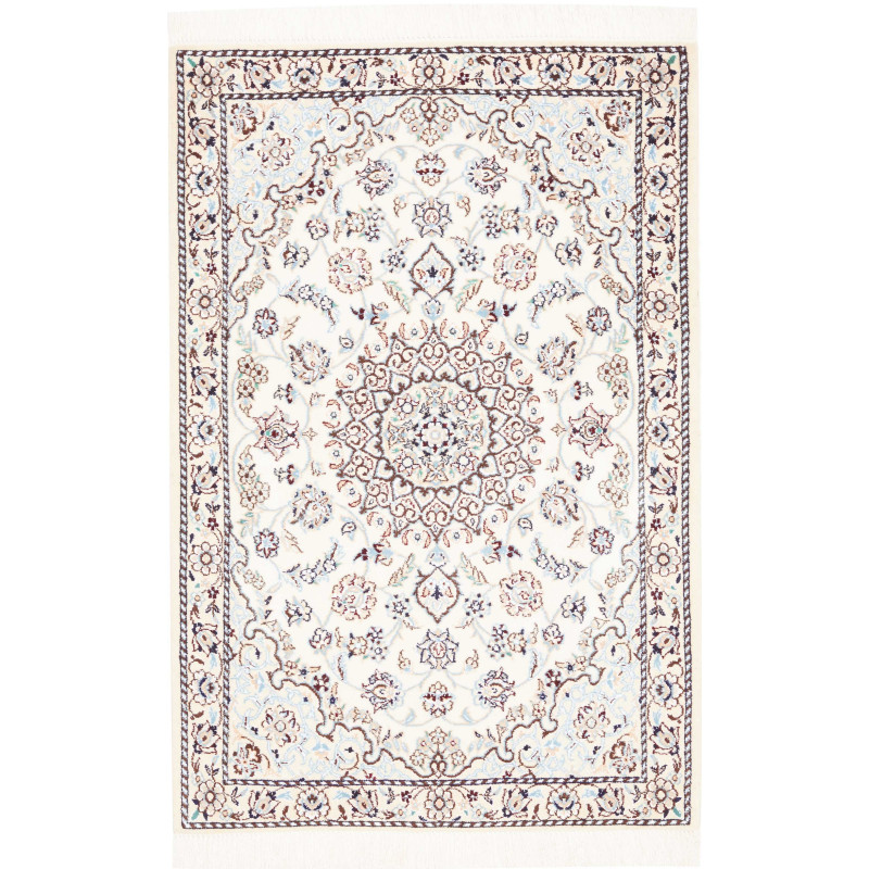 Nain 9la 81x122 Cm Nain 9la, Persia, Hand-carded Wool And