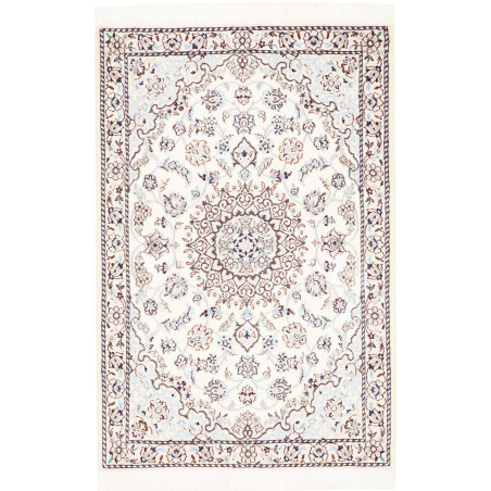 Nain 9la 81x122 Cm Nain 9la, Persia, Hand-carded Wool And