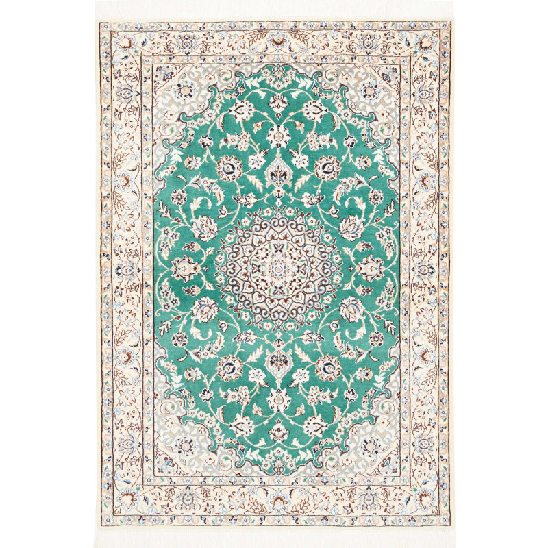 Nain 9la 103x150 Cm Nain 9la, Persia, Hand-spun Wool And