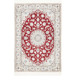 Nain 9la 102x148 Cm Nain 9la, Persia, Hand-carded Wool And