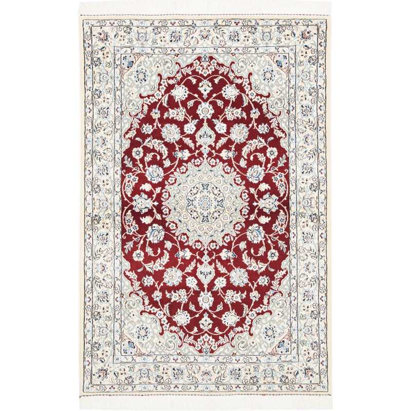 Nain 9la 98x155 Cm Nain 9la, Persia, Hand-carded Wool And