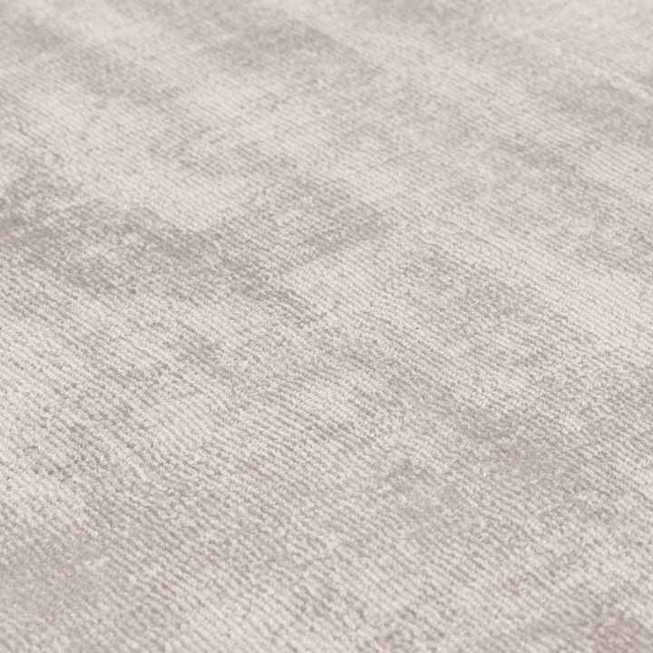 Rug Blade Border geometric grey silver white 160