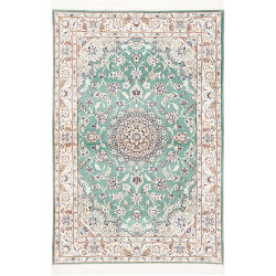 Nain 9la 100x147 Cm Nain 9la, Persia, Hand-carded Wool And