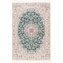 Nain 9la 105x154 Cm Nain 9la, Persia, Hand-carded Wool And