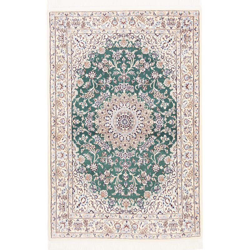 Nain 9la 105x154 Cm Nain 9la, Persia, Hand-carded Wool And