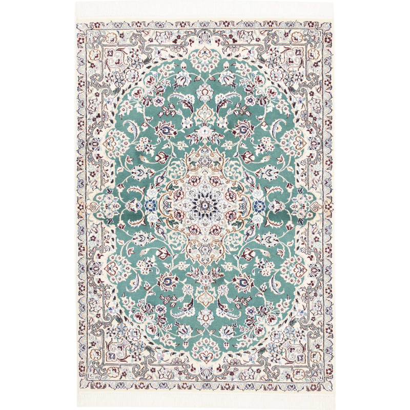 Nain 9la 102x151 Cm Nain 9la, Persia, Wool And Silk,