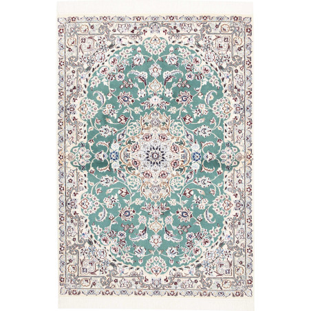 Nain 9la 102x151 Cm Nain 9la, Persia, Wool And Silk,