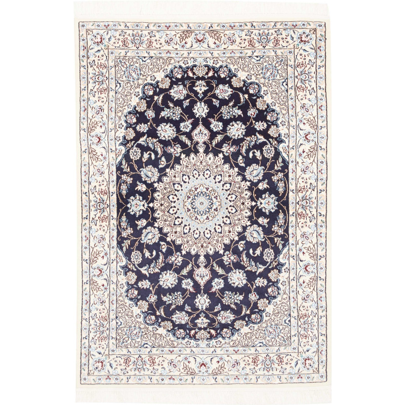 Nain 9la 103x151 Cm Nain 9la, Persia, Hand-carded Wool And
