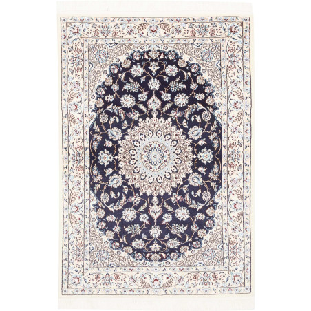 Nain 9la 103x151 Cm Nain 9la, Persia, Hand-carded Wool And