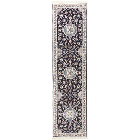 Nain 9la 70x288 Cm Nain 9la, Persia, Hand-carded Wool And