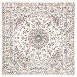 Nain 9la 202x200 Cm Nain 9la Persia, Hand-carded Wool And