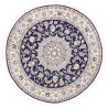 Nain 9la 150x150 Cm Nain 9la, Persia, Hand-carded Wool And