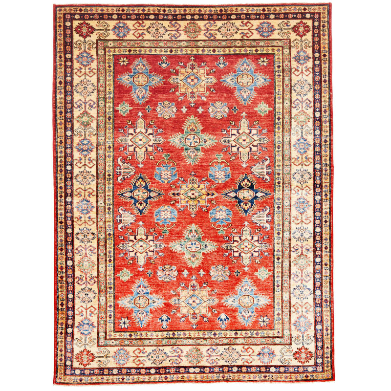 Kazak Fine 153x207 Cm Kazak Fine Pakistan Hand-carded Wool