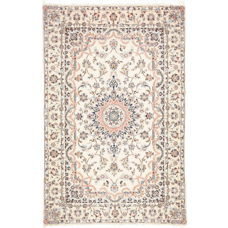 Nain 9la 160x245 Cm Nain 9la, Persia, Hand-carded Wool And