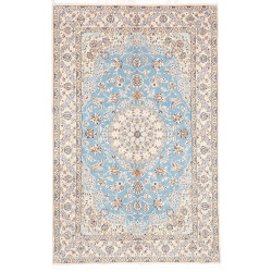 Nain 9la 154x242 Cm Nain 9la, Persia, Hand-carded Wool And