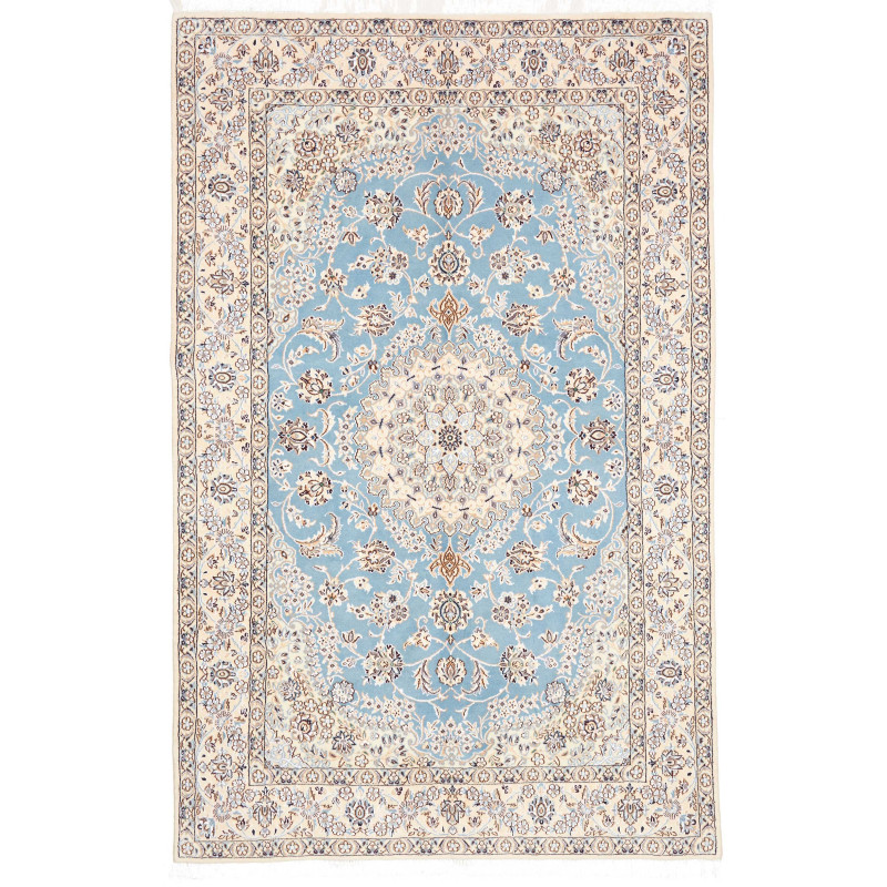 Nain 9la 154x242 Cm Nain 9la, Persia, Hand-carded Wool And
