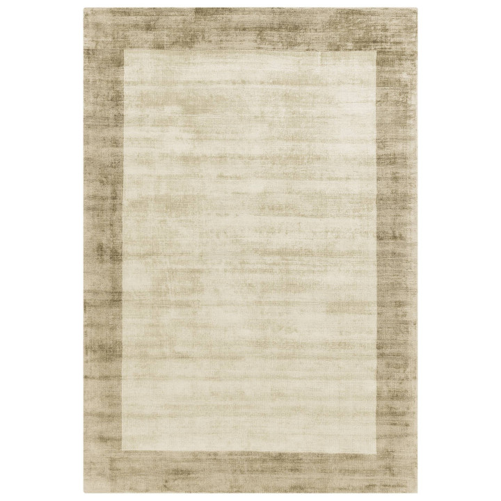 Tappeto Blade Border geometrico grigio chiaro e