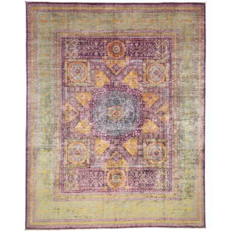 Rug Mamlouk Pakistan 238x300 Faded Emerald Aube