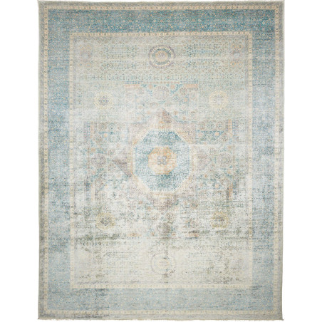Rug Mamlouk Pakistan 269x348 Aquamarine Dusty B