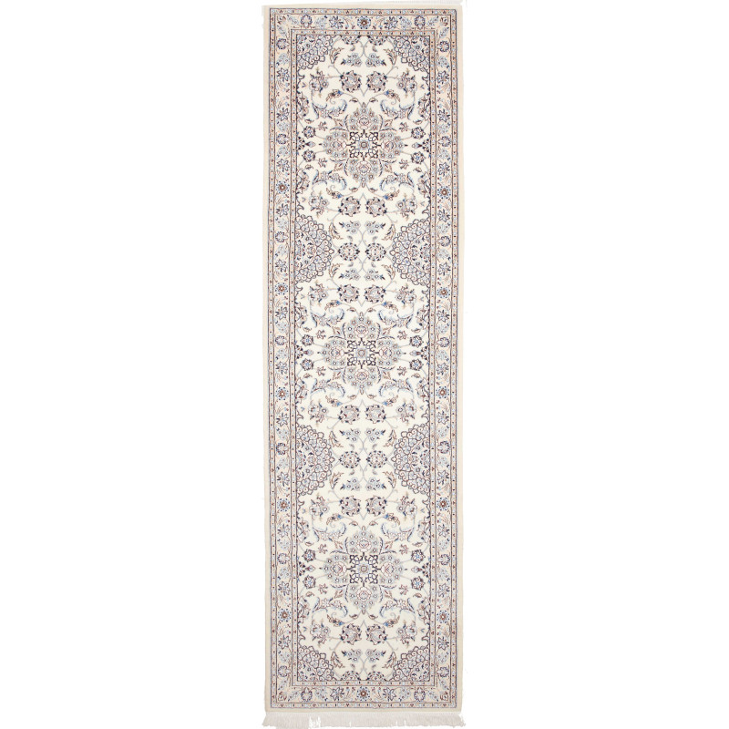 Nain 9la 85x313 Cm Nain 9la Persia Hand-carded Wool Silk