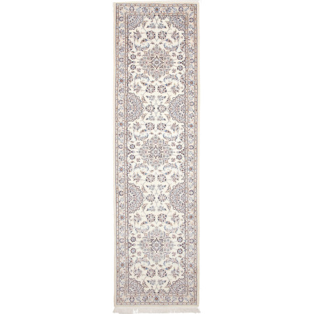 Nain 9la 85x313 Cm Nain 9la Persia Hand-carded Wool Silk