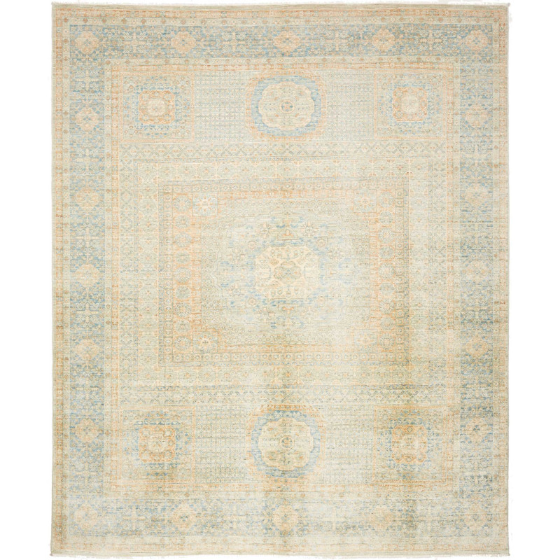 Mamlouk 240x294 Cm Mamlouk, Pakistan, Hand-carded Wool,