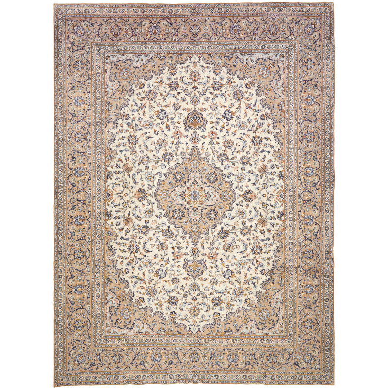 Kashan 298x400 Cm Kashan, Persia, Hand-carded Wool (warp: