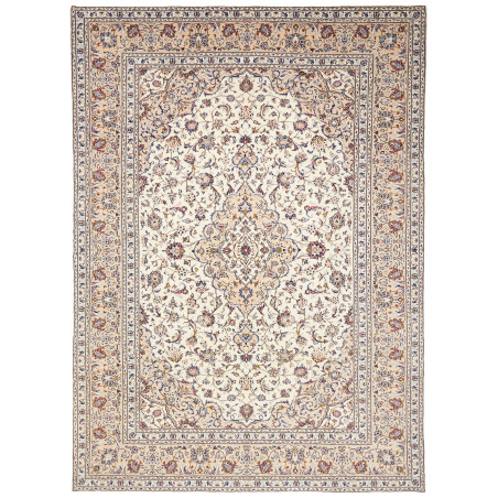 Kashan 250x343 Cm Kashan, Persia, Hand-carded Wool (cotton