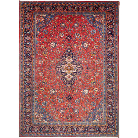 Sarough 300x408 Cm Sarough, Persia, Hand-carded Wool (warp: