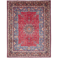 Mashad 298x384 Cm Mashad Persia Hand-carded Wool On Cotton