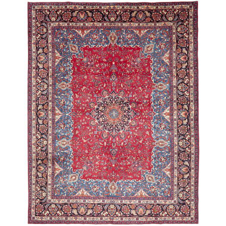 Mashad 298x384 Cm Mashad Persia Hand-carded Wool On Cotton