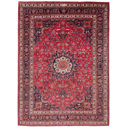 Mashad 248x340 Cm Mashad Persia Hand-carded Wool Cotton
