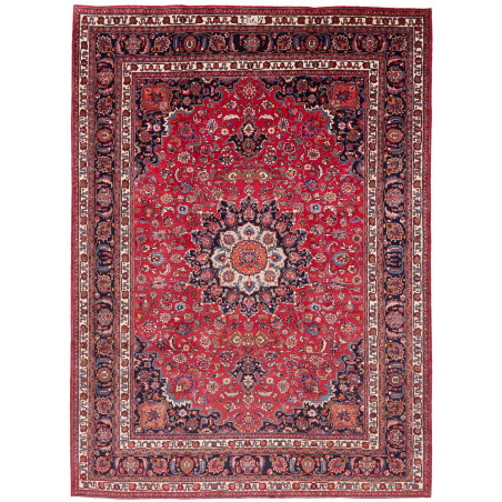Mashad 248x340 Cm Mashad Persia Hand-carded Wool Cotton
