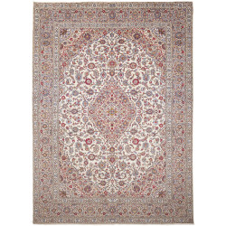Kashan 302x418 Cm Kashan, Persia, Hand-carded Wool (warp: