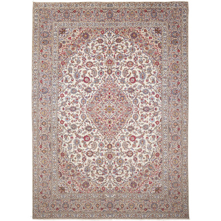 Kashan 302x418 Cm Kashan, Persia, Hand-carded Wool (warp: