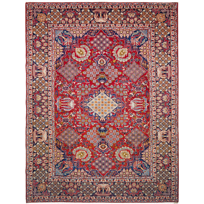 Nadjafabad 298x403 Cm Nadjafabad Persia Hand-carded Wool